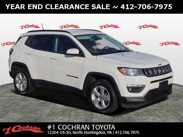 used 2021 Jeep Compass car, priced at $18,991