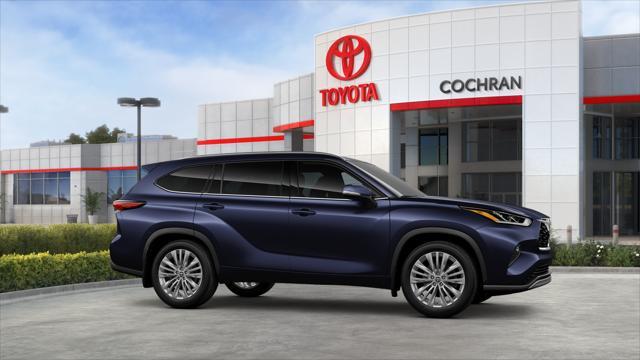 new 2025 Toyota Highlander car, priced at $53,867