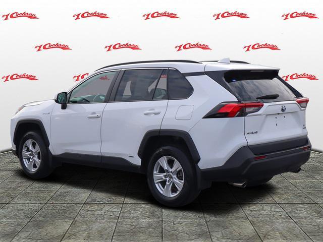 used 2021 Toyota RAV4 Hybrid car, priced at $29,491