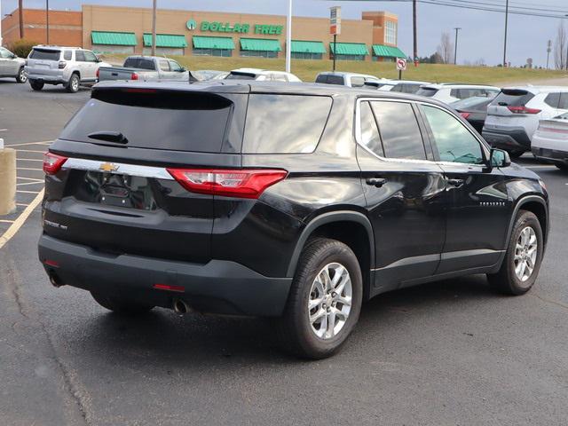 used 2021 Chevrolet Traverse car, priced at $17,491