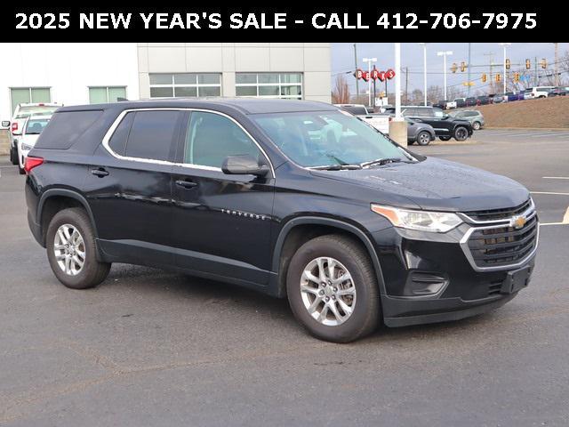 used 2021 Chevrolet Traverse car, priced at $17,491