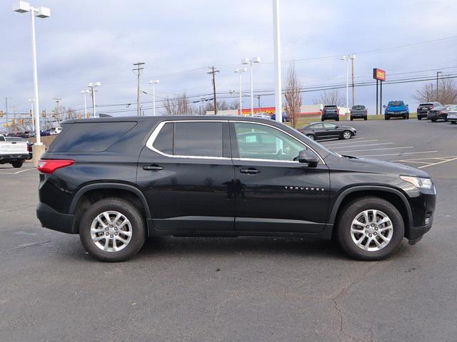 used 2021 Chevrolet Traverse car, priced at $17,491