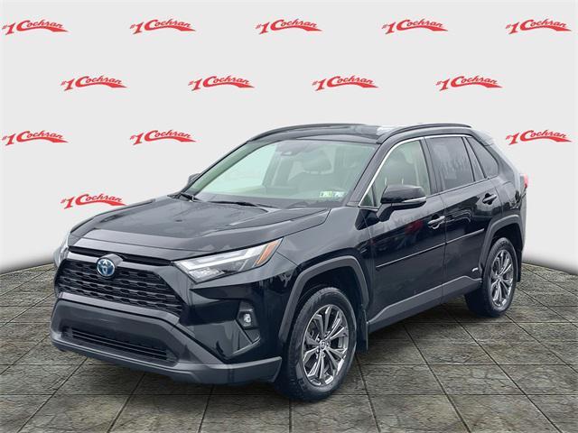 used 2022 Toyota RAV4 Hybrid car, priced at $33,150