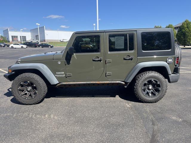 used 2015 Jeep Wrangler Unlimited car, priced at $16,778