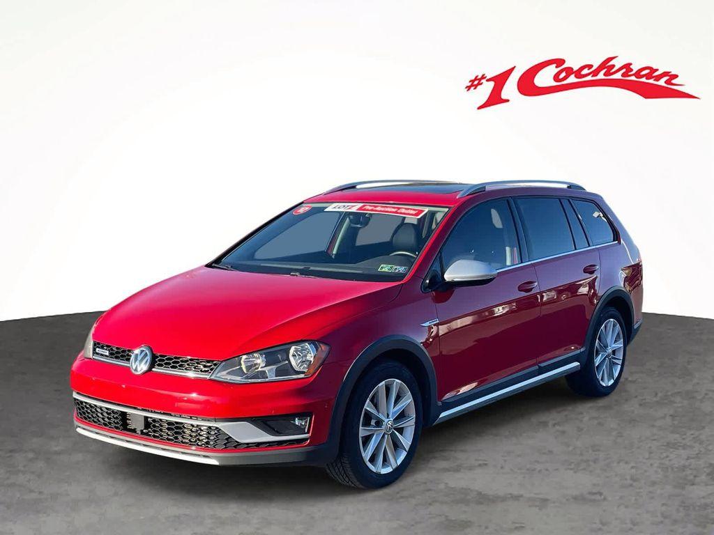 used 2017 Volkswagen Golf Alltrack car, priced at $13,567