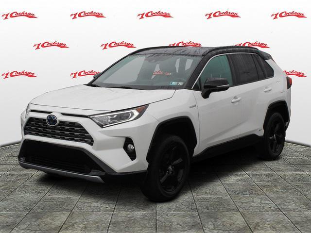 used 2020 Toyota RAV4 Hybrid car, priced at $28,491