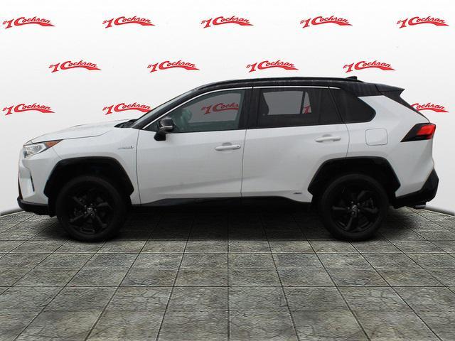 used 2020 Toyota RAV4 Hybrid car, priced at $28,491