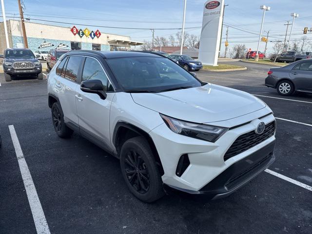 used 2022 Toyota RAV4 Hybrid car, priced at $33,691