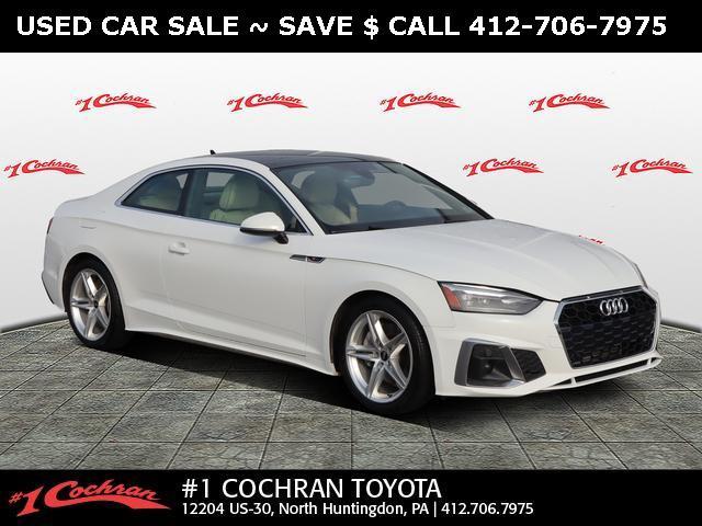 used 2022 Audi A5 car, priced at $22,491