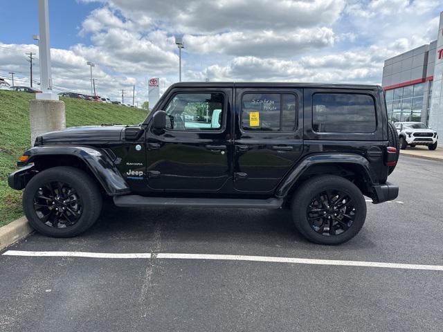 used 2022 Jeep Wrangler Unlimited 4xe car, priced at $34,500