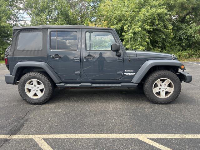 used 2017 Jeep Wrangler Unlimited car, priced at $15,689