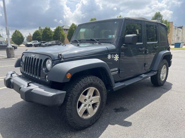 used 2017 Jeep Wrangler Unlimited car, priced at $15,689