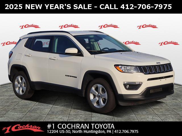 used 2021 Jeep Compass car, priced at $19,291