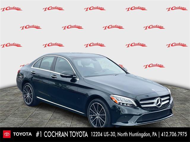 used 2019 Mercedes-Benz C-Class car, priced at $22,350