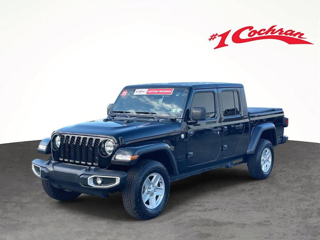 used 2021 Jeep Gladiator car, priced at $25,843
