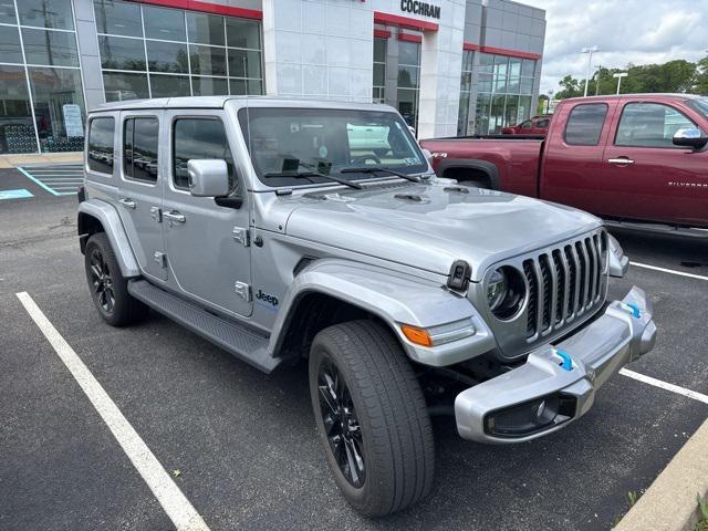 used 2021 Jeep Wrangler Unlimited 4xe car, priced at $35,500