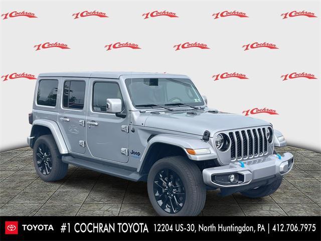 used 2021 Jeep Wrangler Unlimited 4xe car, priced at $34,250