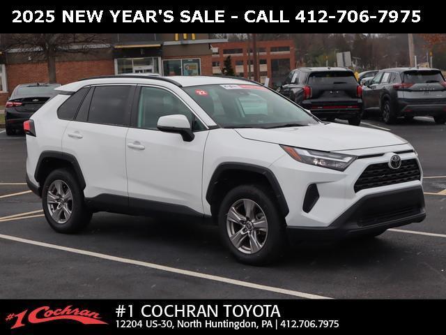 used 2022 Toyota RAV4 car, priced at $25,327