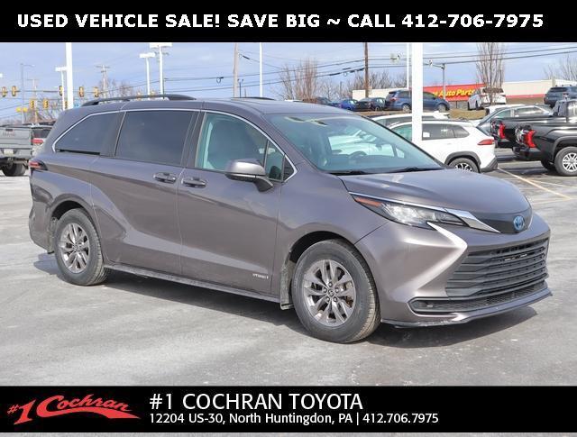 used 2021 Toyota Sienna car, priced at $35,500