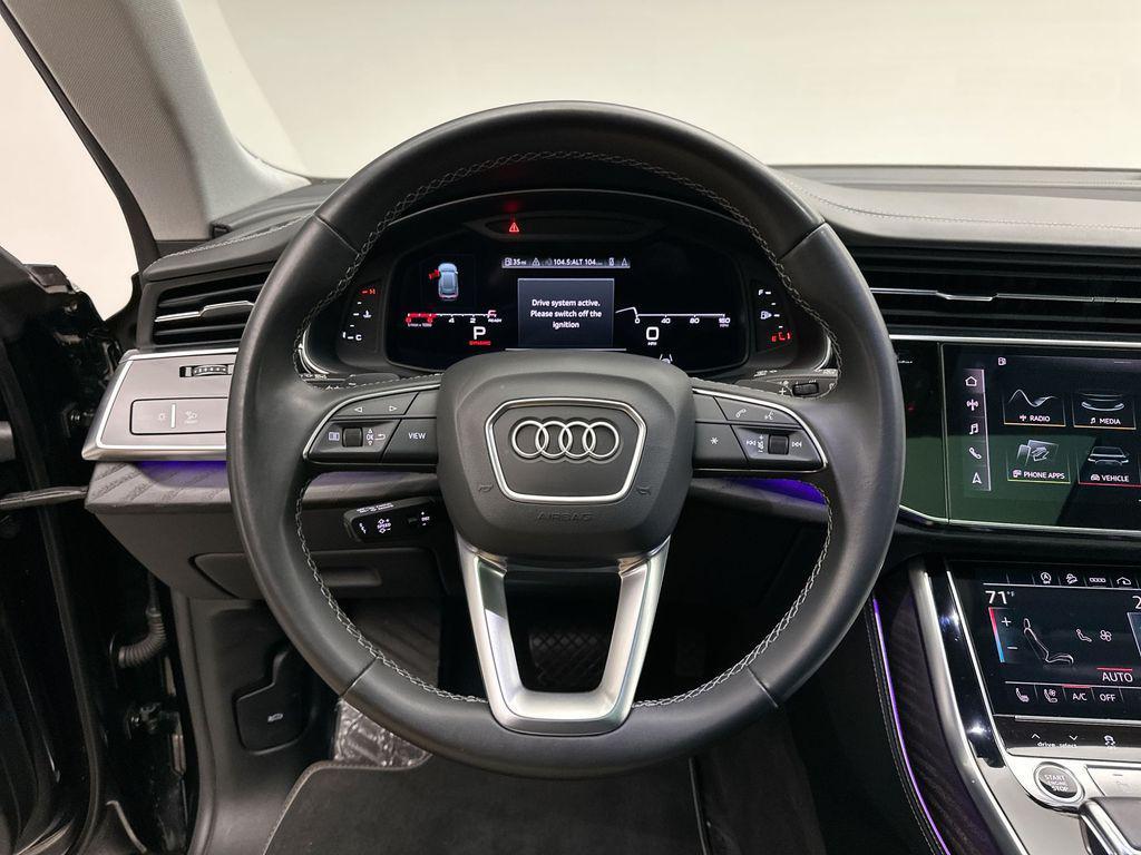 used 2022 Audi Q8 car, priced at $47,000