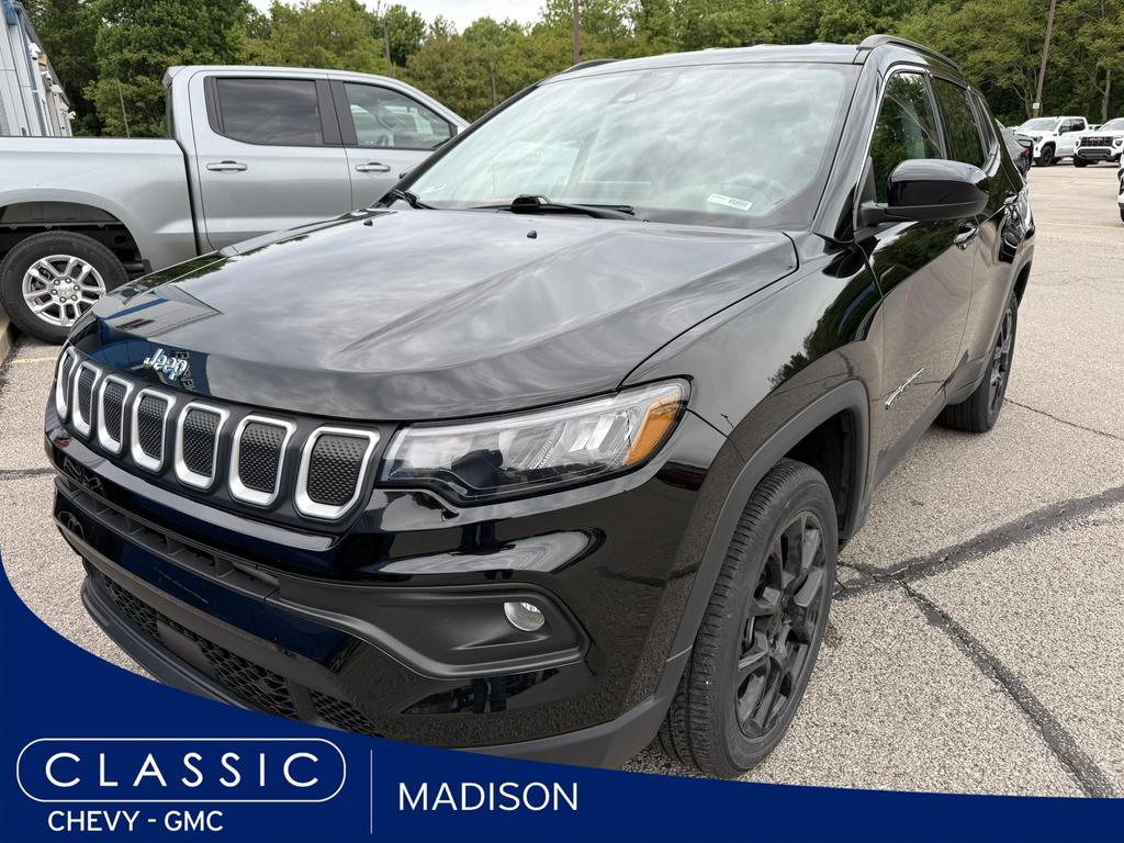 used 2022 Jeep Compass car, priced at $23,647