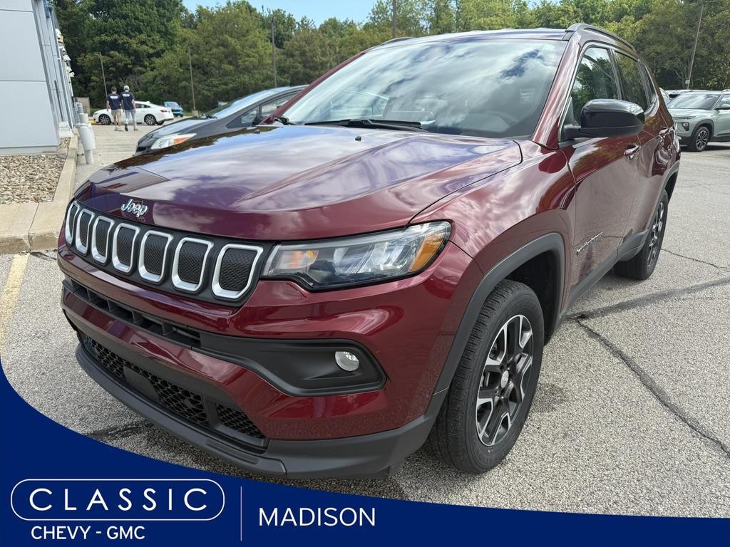 used 2022 Jeep Compass car, priced at $22,835