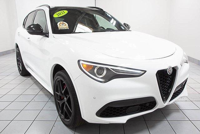 used 2021 Alfa Romeo Stelvio car, priced at $29,986