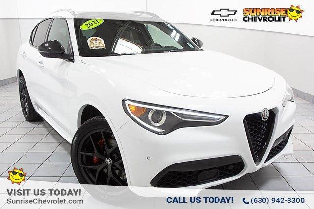 used 2021 Alfa Romeo Stelvio car, priced at $29,986