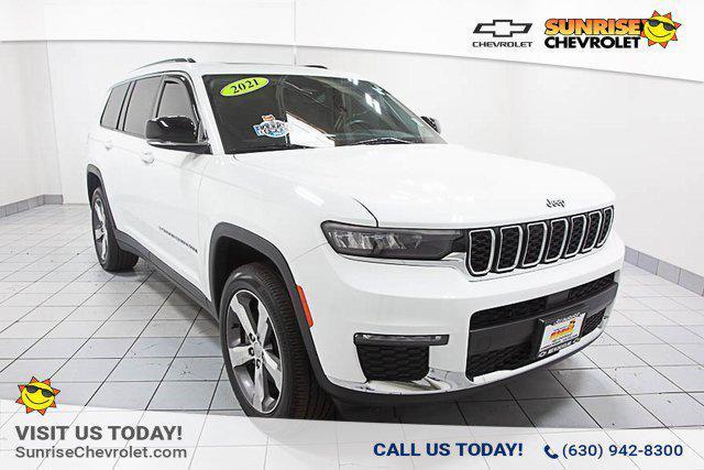 used 2021 Jeep Grand Cherokee L car, priced at $29,477