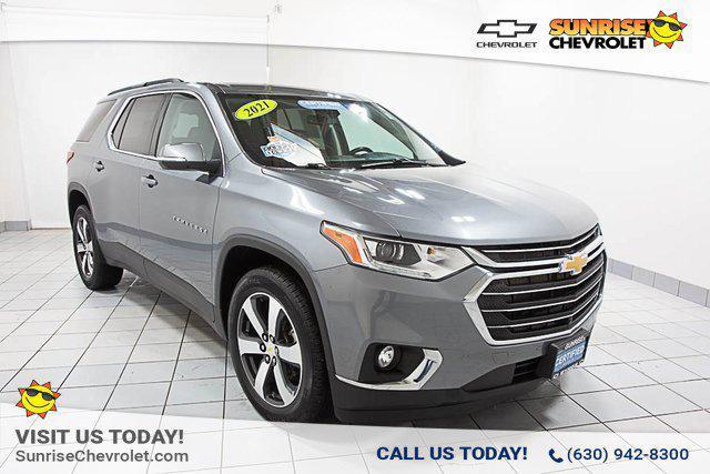 used 2021 Chevrolet Traverse car, priced at $25,777