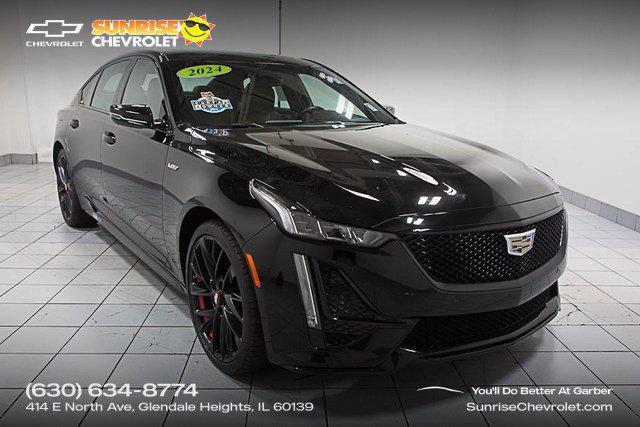 used 2024 Cadillac CT5-V car, priced at $53,886