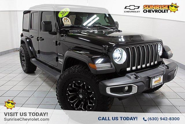 used 2018 Jeep Wrangler Unlimited car, priced at $30,986