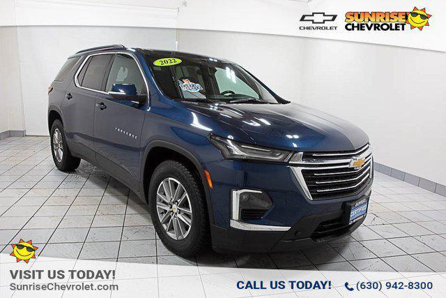 used 2022 Chevrolet Traverse car, priced at $27,877