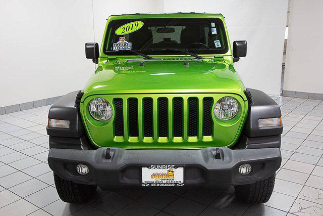 used 2019 Jeep Wrangler Unlimited car, priced at $24,777