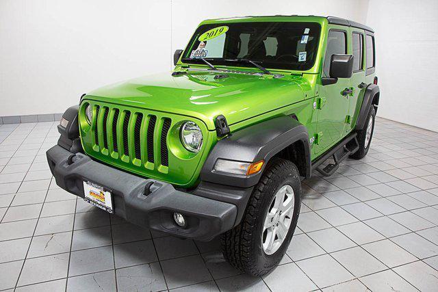 used 2019 Jeep Wrangler Unlimited car, priced at $24,777