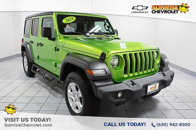 used 2019 Jeep Wrangler Unlimited car, priced at $24,777