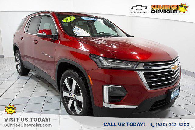 used 2022 Chevrolet Traverse car, priced at $29,777