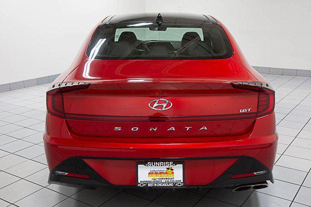 used 2021 Hyundai Sonata car, priced at $20,977