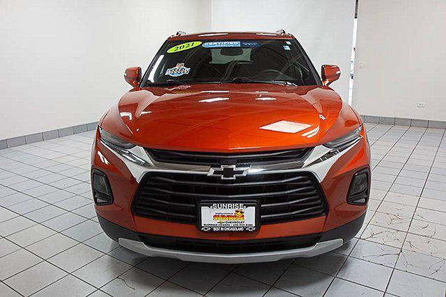 used 2021 Chevrolet Blazer car, priced at $25,977
