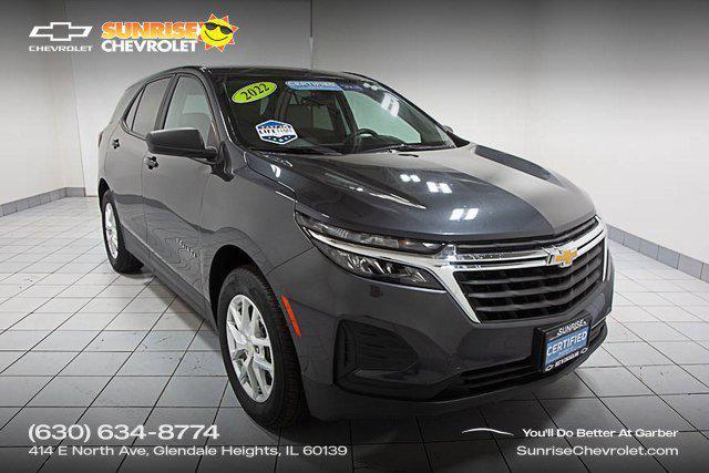 used 2022 Chevrolet Equinox car, priced at $21,886