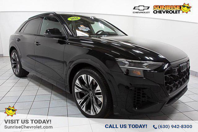 used 2024 Audi Q8 car, priced at $77,977