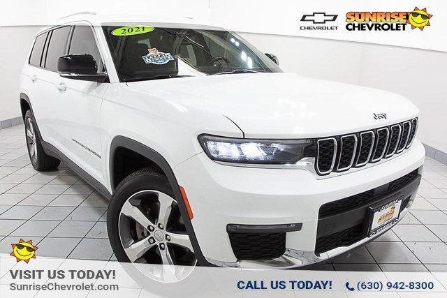 used 2021 Jeep Grand Cherokee L car, priced at $33,488
