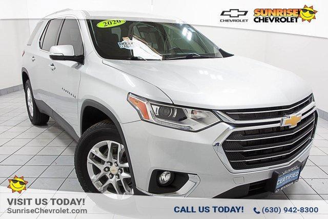 used 2020 Chevrolet Traverse car, priced at $24,486