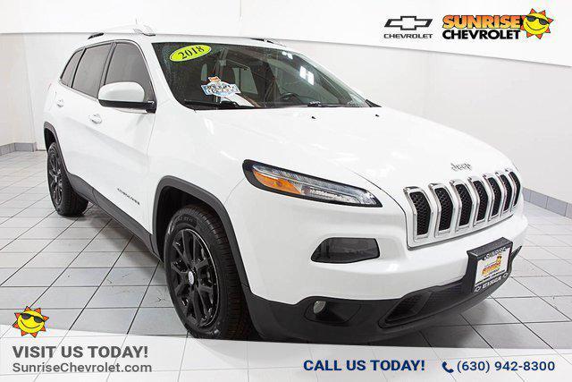 used 2018 Jeep Cherokee car, priced at $15,477