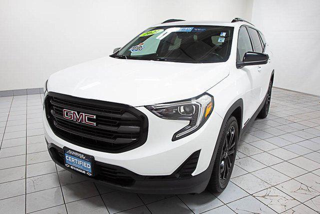used 2021 GMC Terrain car, priced at $20,227