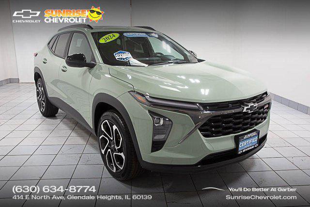 used 2024 Chevrolet Trax car, priced at $24,478