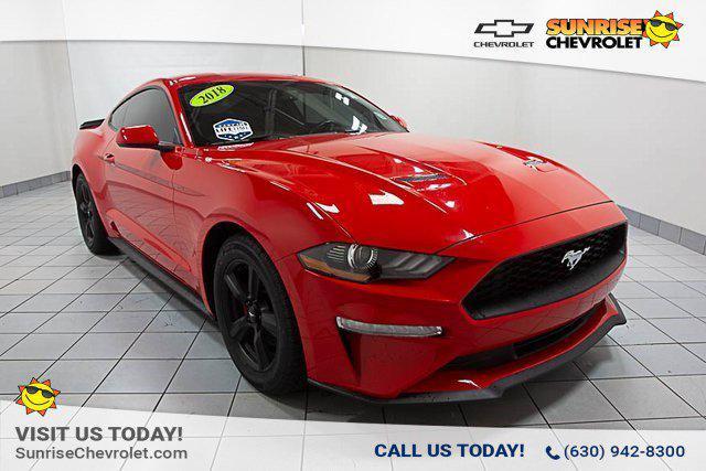 used 2018 Ford Mustang car, priced at $17,977