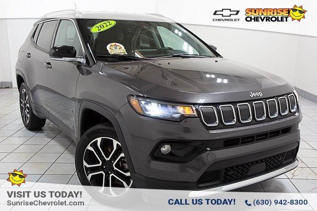 used 2022 Jeep Compass car, priced at $24,986