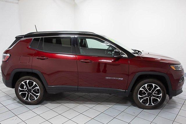 used 2022 Jeep Compass car, priced at $26,486