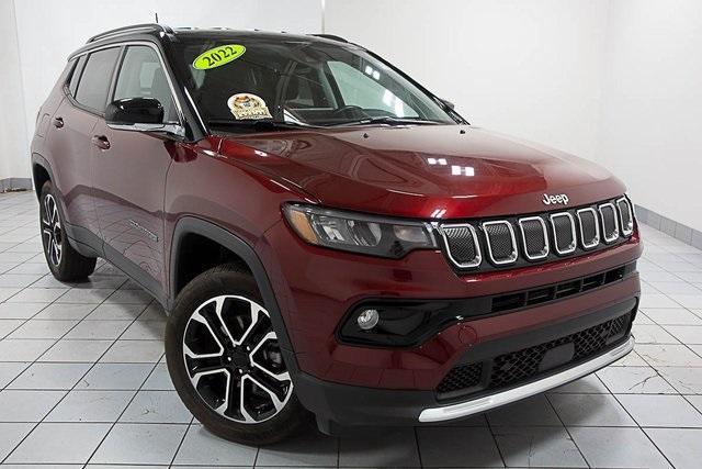 used 2022 Jeep Compass car, priced at $26,486